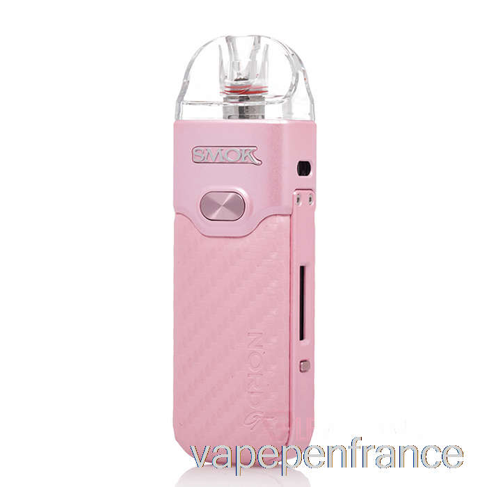 Smok Nord Gt 80w Pod System Stylo Vape En Cuir Rose Pâle